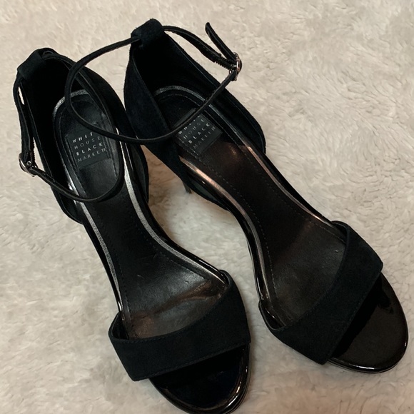 WHITE HOUSE BLACK MARKET SUEDE HIGH HEELS - Picture 8 of 12